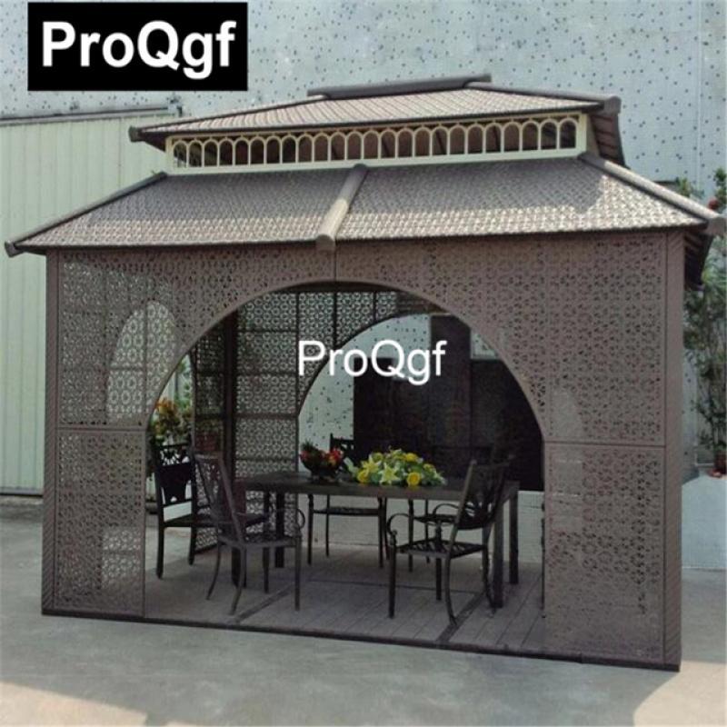 Prodgf 1Pcs A Set 4*3meter gazebos iron frame Outdoor Furniture House