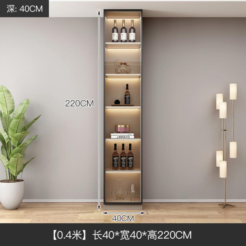 Luxury Rack Wine Cabinet Refrigerator Wood Glass Hanging Bar Wine Cabinet Holder Display Freezer Supermarket Vinoteca Furniture