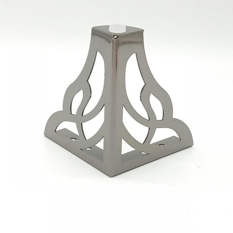 Unique Style Sofa Metal Table Legs Flower Design Legs For Furniture Gold Metal Sofa Legs Decorative Cabinet Feet