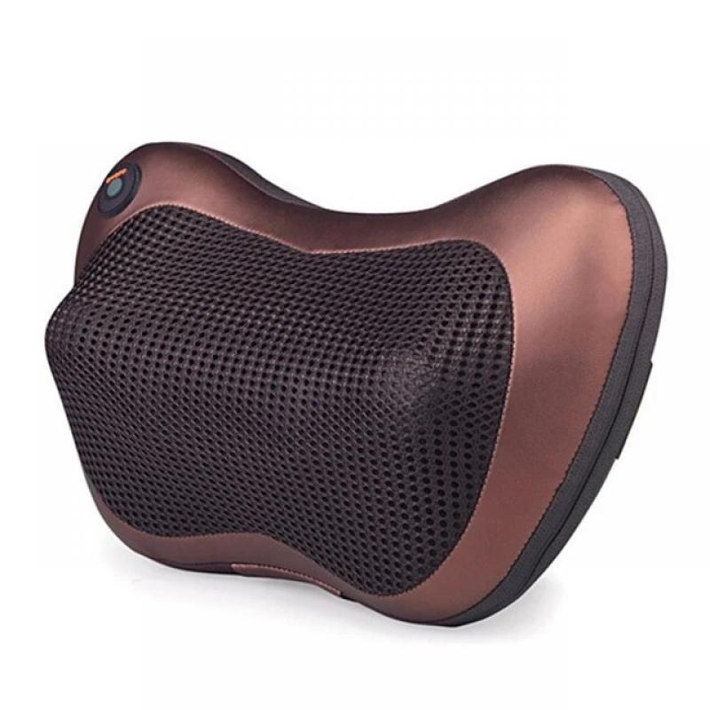 Home Office Car Use Massage Pillow Deep Kneading Shitasu neck massage pillow Body OEM Power CUSHION ROHS Color Relax ABS