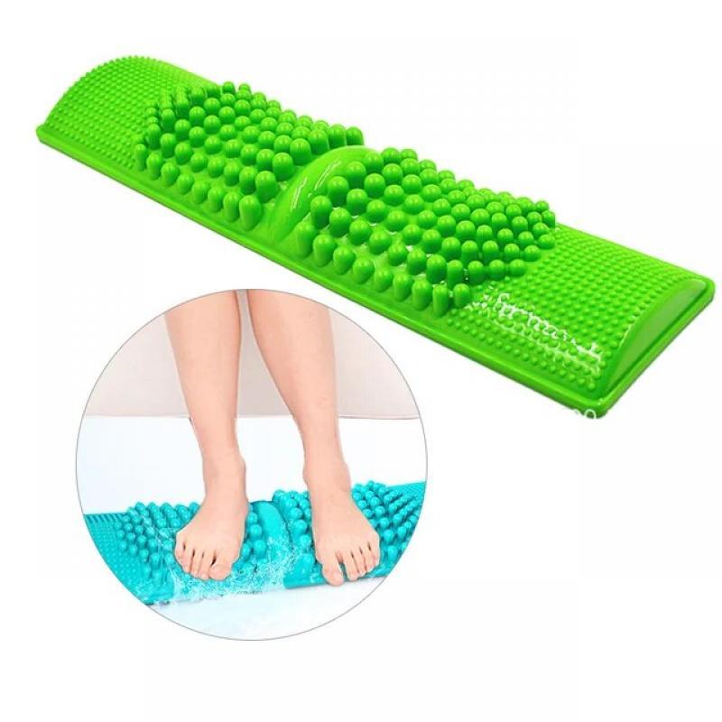 Mat Board Acupressure Sturdy Toe Pressure Plate Mat Shiatsu Circulation Reflexology with Nubs Pad for Adults Foot