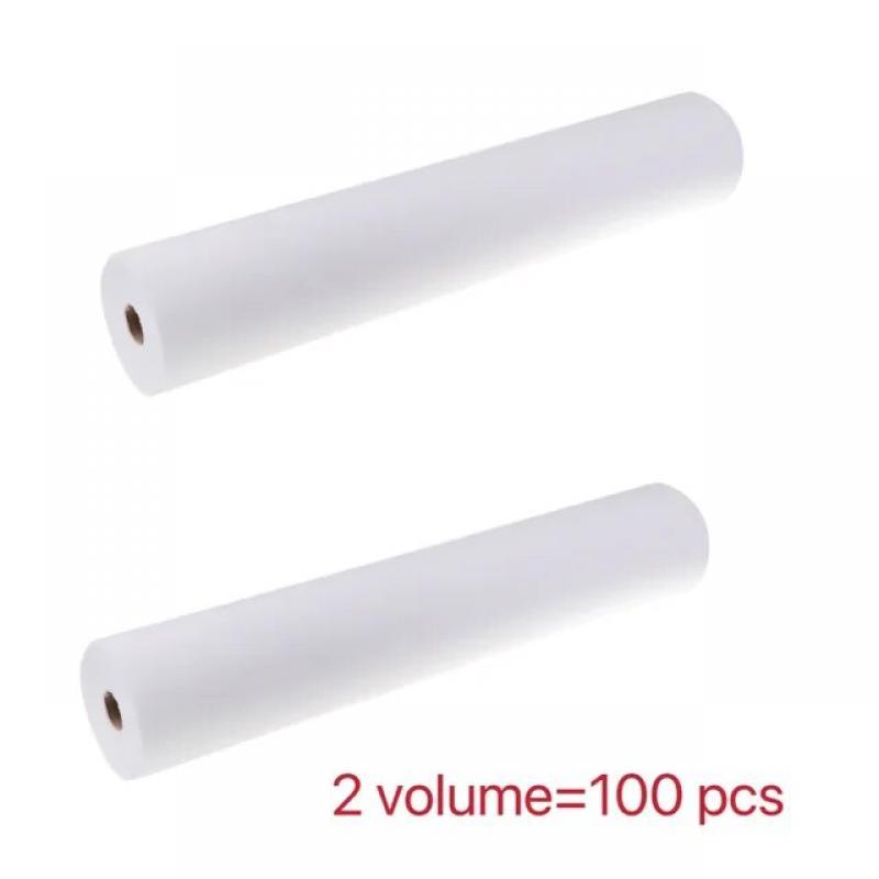 2 Roll Sheets Disposable Spa Salon Massage Bed Sheets Non-Woven Headrest Paper Roll Table Cover Tattoo Supply Massage Mattress