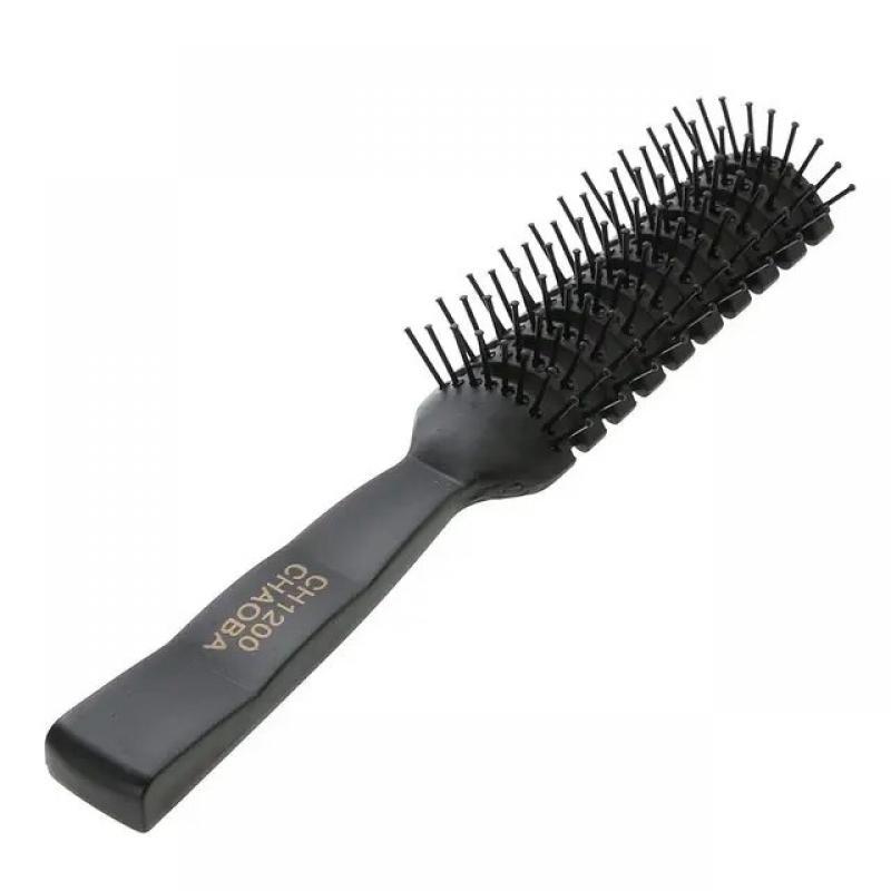 Salon Household Professional Rib Comb of Men’s Hair Styling Massage Curling Hairbrush Anti-tangle Anti-static Combs