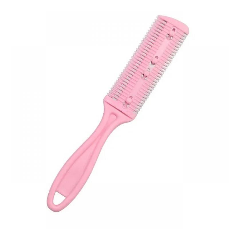 1pc Hair Cutting Comb Hair Brushes With Razor Blades Hair Trimmer Cutting Thinning Tool Barber Tool Hair Salon Barber Comb