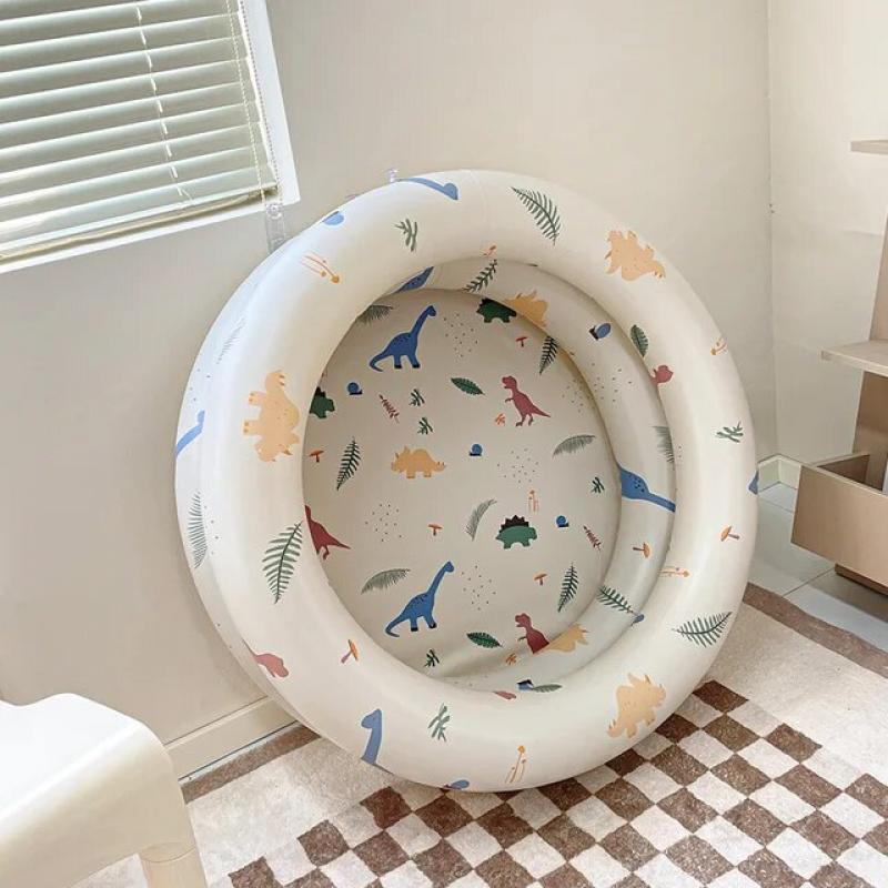Diameter 90cm Inflatable Swimming Pool Baby Toys Fshion Retro Thickened Ocean Balls Tent Toys For Children Summer Toy