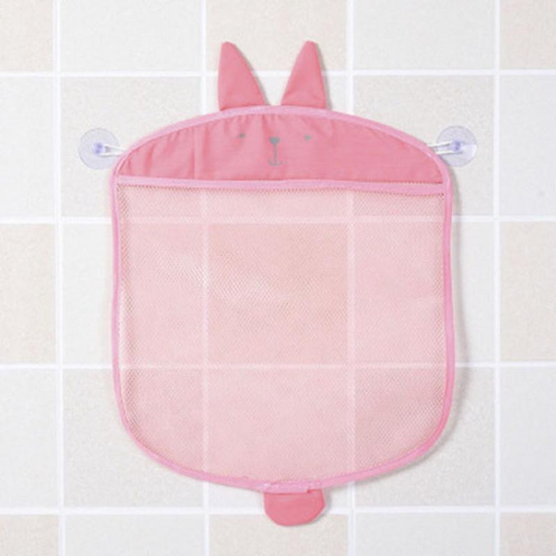 Baby Bathroom Mesh Bag for Bath Toys Bag Kids Basket for Toys Net Cartoon Animal Shapes Waterproof Cloth Sand Toys Beach Storage