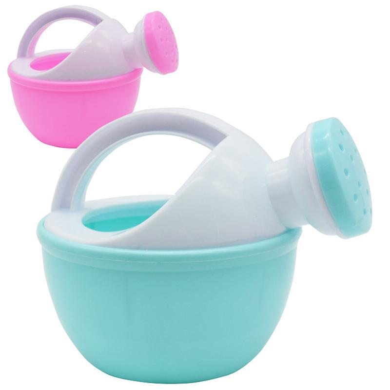 1PCS Baby Bath Toy Colorful Plastic Watering Can Watering Pot Beach Toy Play Sand Shower Bath Toy for children Kids Gift