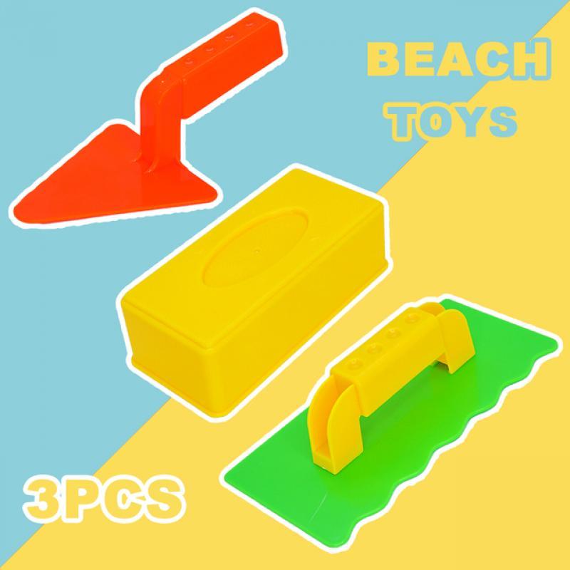 3 PCS Snow Toy Beach Sand Fun Brick Maker Sand Castle Mold For Winter And Summer Build Snow Outddor Children's Birthday Toy Gift