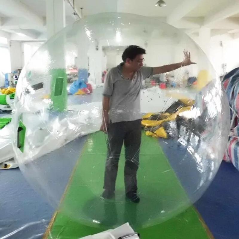 Factory Price Water Walking Ball On Sale 1.5M/2M Inflatable Water Balloon Water Play Equipment Clear Dancing Ball Water Zorb