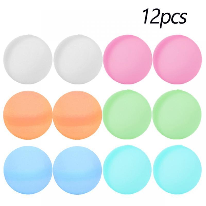 Water Balls Games Adults Kids Boys Summer Reusable Silicone Water Playing Toys Beach Swimming Pool Party Water Bomb Balloons
