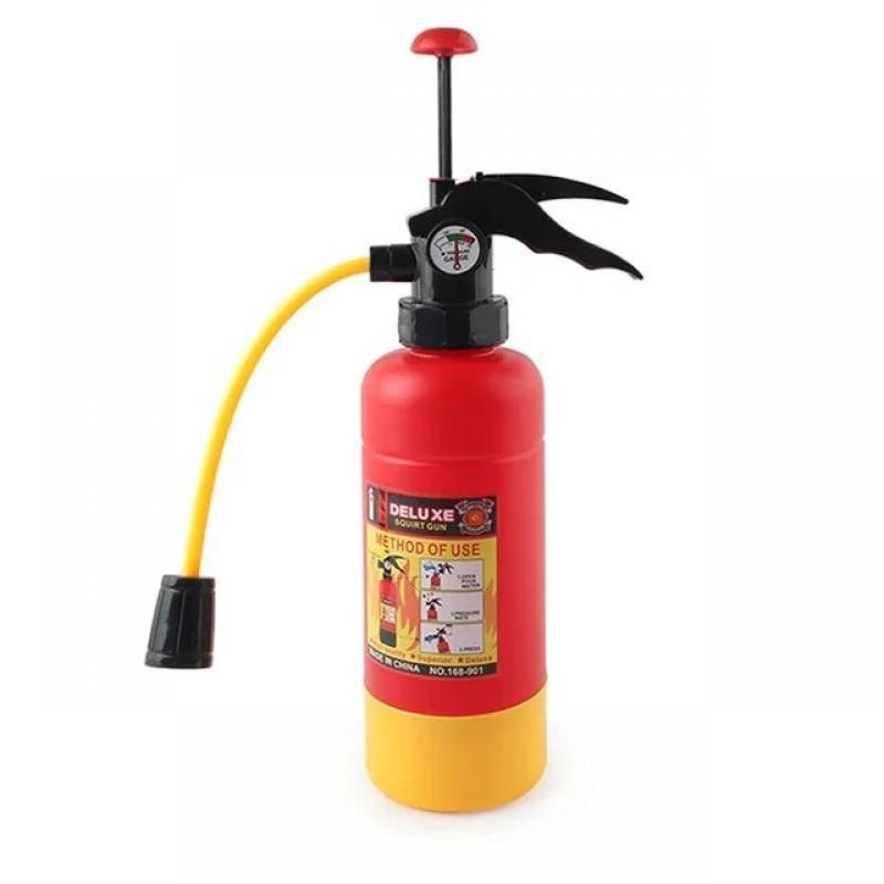 Kids Firefighter Toy Fire Extinguisher Water Blasters Children Fireman Role Play Cosplay Outdoor Toys Extinguisher Water Guns