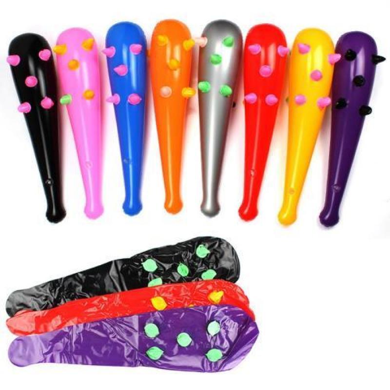 1 Pcs Inflatable Hammer Toys Baseball Bat Model Toy For Party Prop School Activities Supply Multicolored 55cm