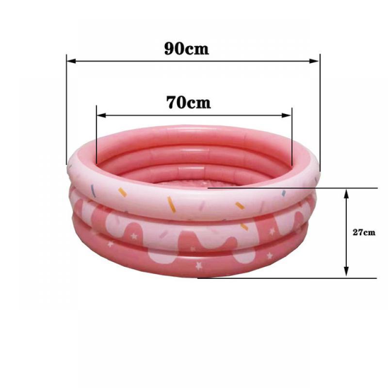 Cute Baby Inflatable Swimming Pool Children Paddling Play Round Basin Bathtub Portable Kids Outdoors Sport Play Toys Summer Pool