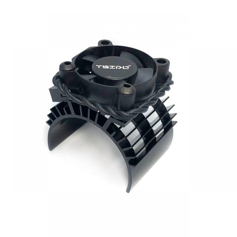 YSIDO RC Car 540 550 3650 3660 3665 Brushless Electric Motor Cover HeatSink Cooling Fan for Wltoys 124017 124016 Parts