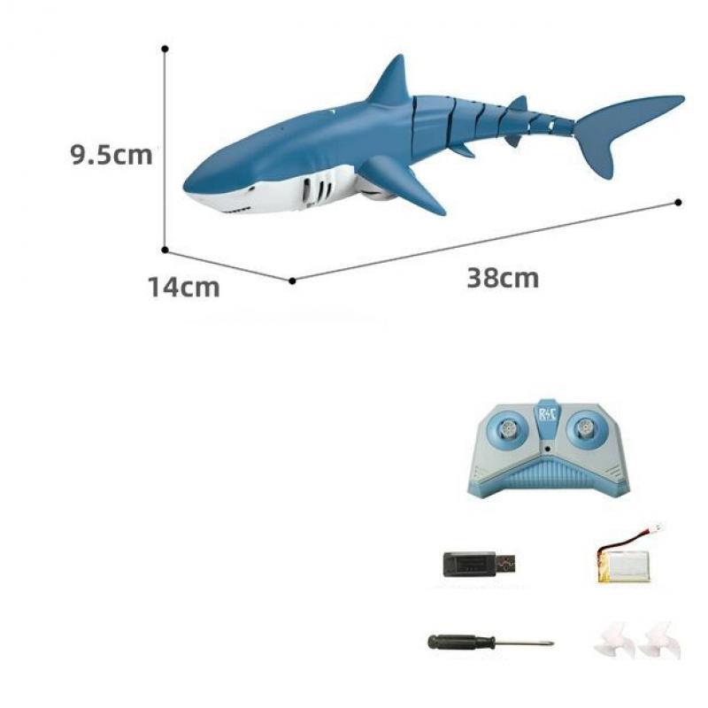 Funny RC Shark Toy Remote Control Animal Bath Tub Pool Electric Toys for Kids Boys Children Cool Stuff Sharks Submarine