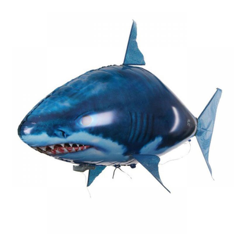 Remote Control Shark Toys Flying Toys Drone Air Swimming RC Animal Infrared Fly Balloons Clown Fish Toy Flying Balls Toys