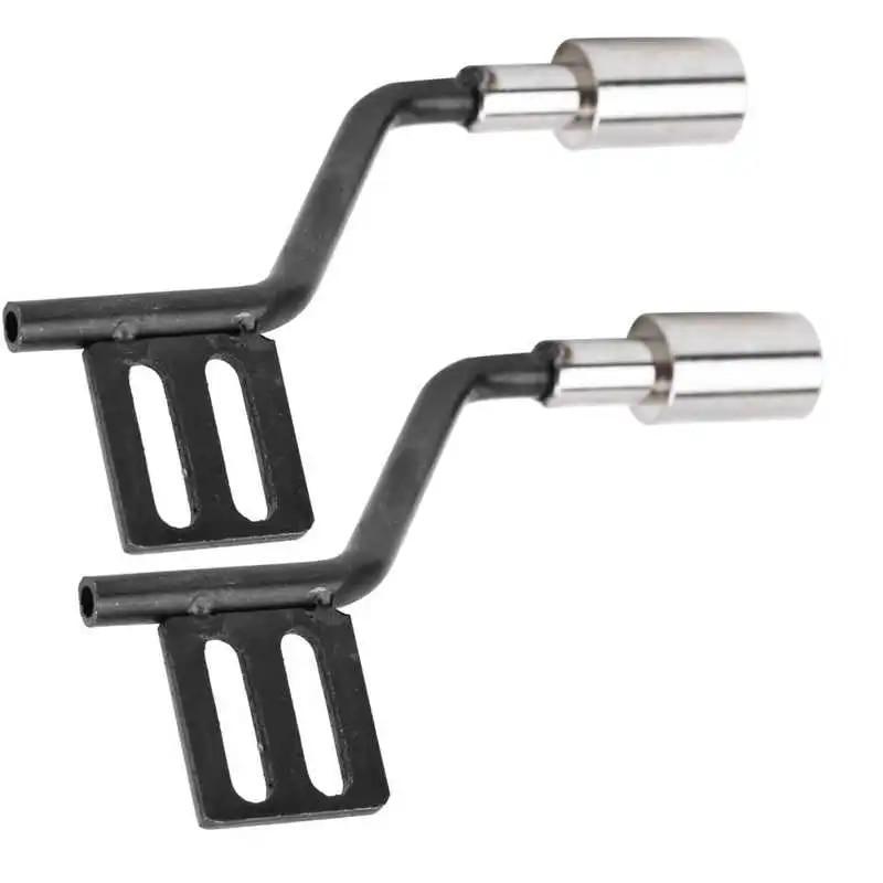 1 Pair Metal RC Car Simulation Decoration Exhaust Pipe Accessories for scx10 for Traxxas Trx4 1/10 RC car