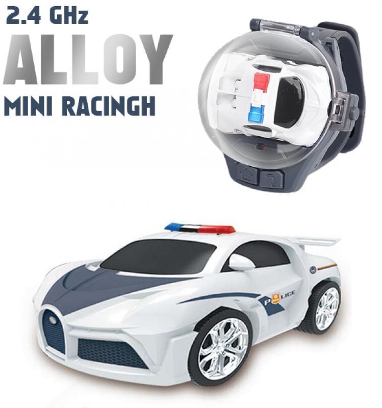 2.4G Children's Mini Watch Remote Control Car Toy Novelty RC Car Toy Cartoon Portable USB Charging Watch Car Kid Birthday Gift