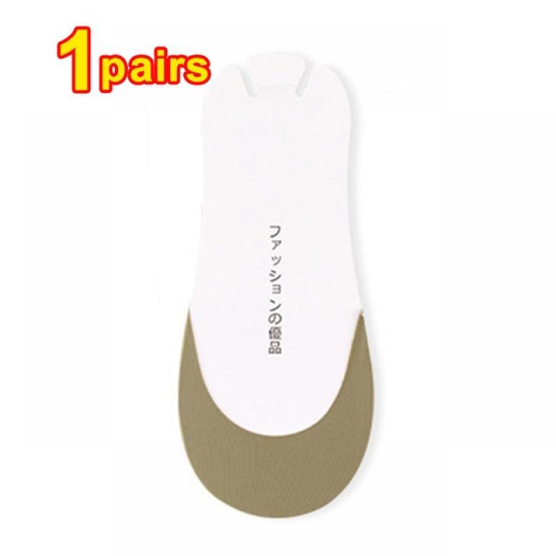 5pairs Soft Cotton Slippers Female High Heels Socks Fashion Women Breathable Boat Socks Summer Short Invisible Antiskid Socks