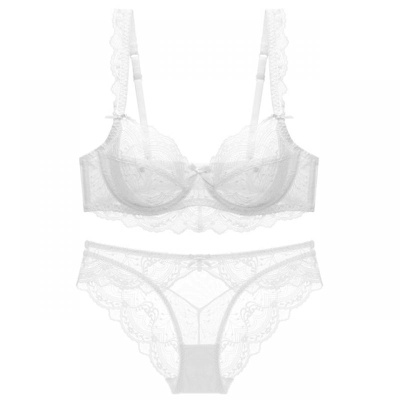 Women's Sexy Lace Bra and Panties Set Underwear Set