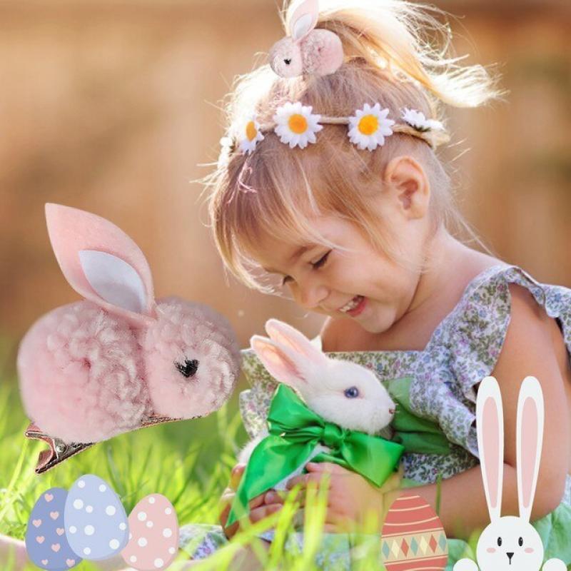 Cute Bunny Hair Clips Hair Decoration Hair Hairpin Gifts For Girls And Women