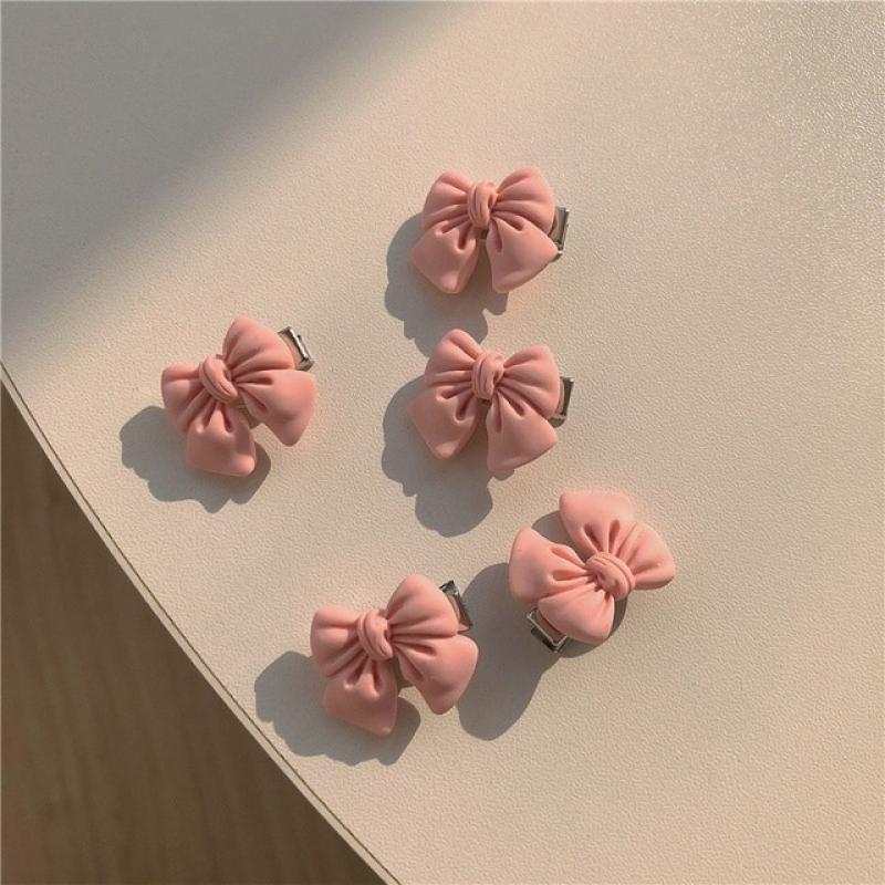 Dincior 1Pc Cute Butterfly Rose Peach Hairpin Hair Clip for Girl Women Gifts Hair Accessories