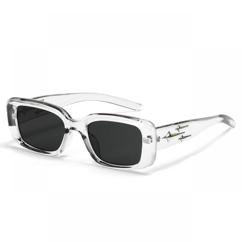 DDDLONG Retro Fashion Square Sunglasses Women Men Sun Glasses Classic Vintage UV400 Outdoor Shades D330