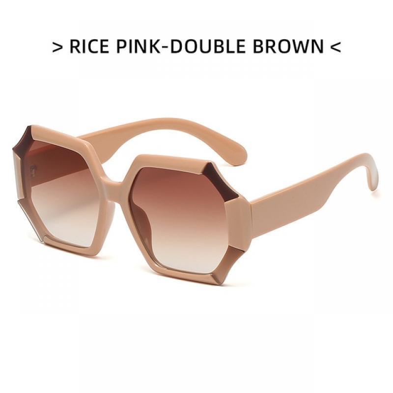 Fashion Oversize Lrregular Sunglasses Women 2022 Luxury Brand Design Retro Sun Glasses Female UV400 Eyewear Trending Products