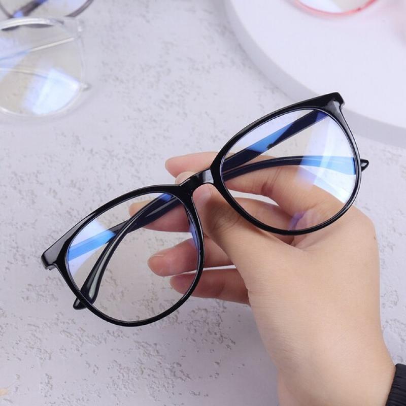 1PC Transparent Glasses Frame Women Men Anti Blue Light Round Eyewear Blocking Glasses Optical Spectacle Eyeglass