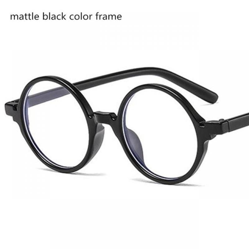 Fashion Anti-Blue Glasses Women & Men Optical Eyewear Retro Art Spectacles Round Frame Eyeglasses