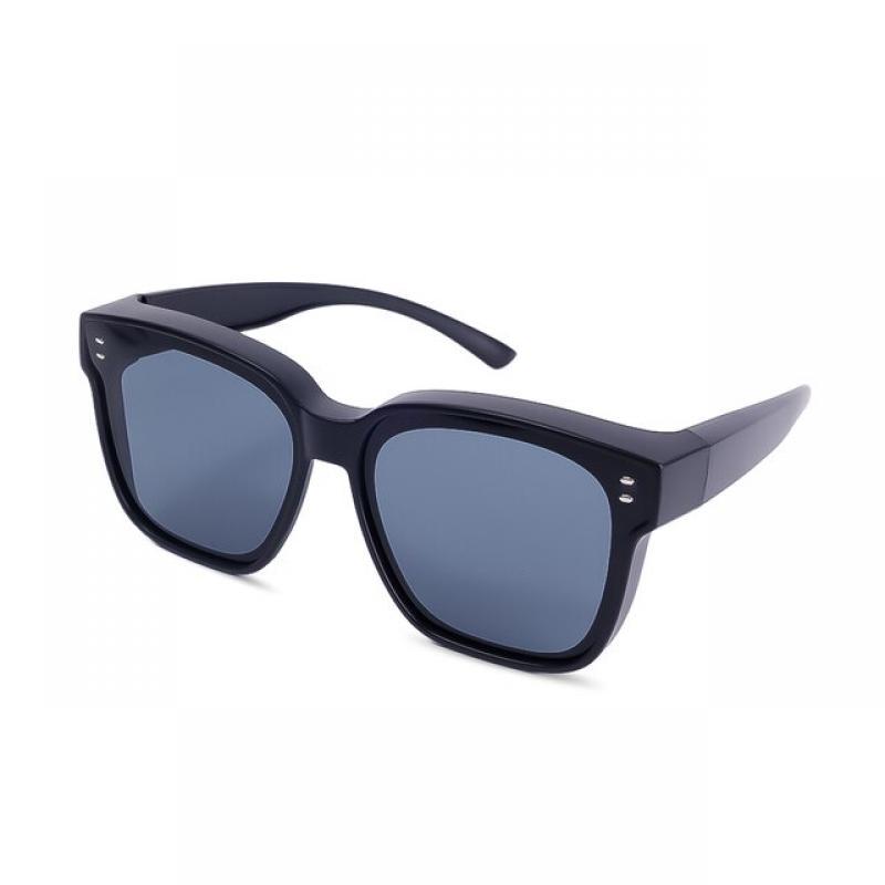 Polarized Fit-over Sunglasses Cover Over Overlay Prescription Glasses Myopia Man Women Car Driver Large Size Transfer Eyewear