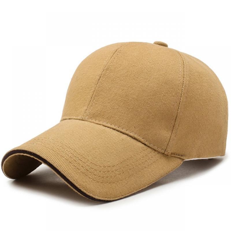 Unisex Hat Plain Curved Sun Visor Hat Outdoor Dustproof Baseball Cap Solid Color Fashion Adjustable Leisure Caps Men Women