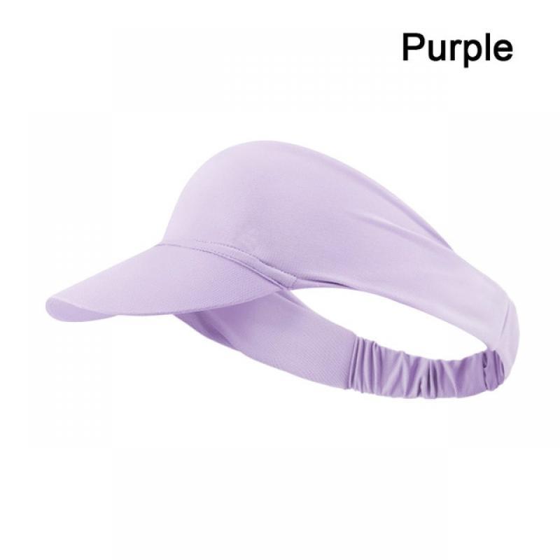 Spring Summer Top Empty Sun Cap Adjustable Cotton Sunscreen Hat Running Sports Sun Protection Visor for Women Men Tennis Golf