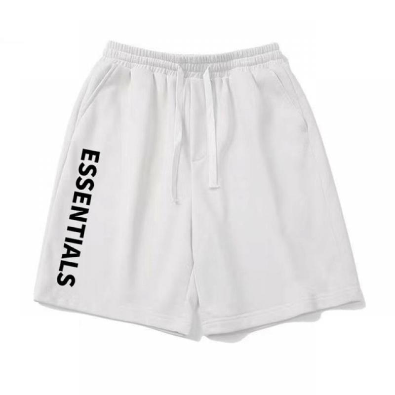 Summer Essentials Print Men Shorts 100% Cotton Streetwear Letters Design Sport Shorts Fashion Women's Black Shorts Free Shipping