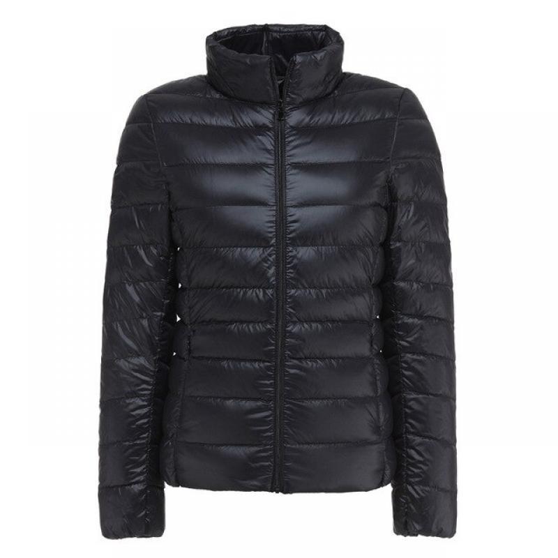 Women Spring Jacket Fashion Short Ultra Lightweight Packable Puffer Coats 15 Colors Winter Down Warm Female Slim Fit Parkas
