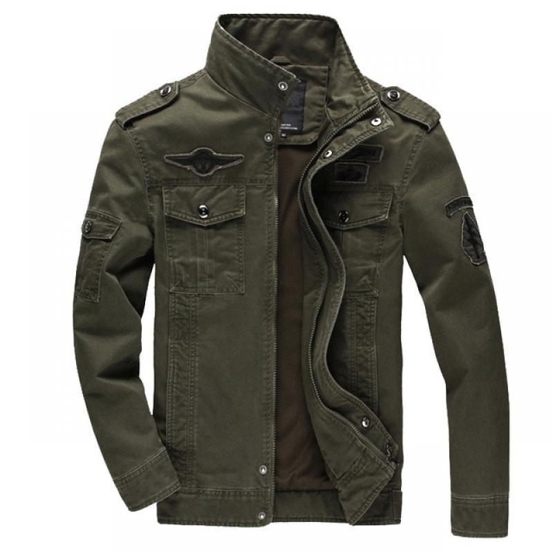 BOLUBAO 2022 Men's Jacket New Casual Cotton Military Jacket High Quality Design Fashion Trend Loose Plus Size Jacket for Men