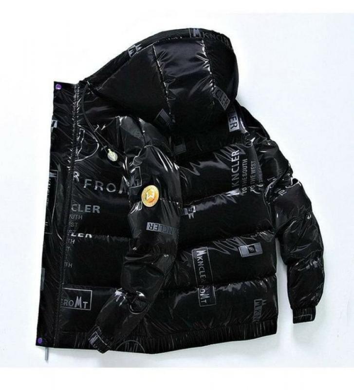 Down jacket men winter thickened cold warm 2022 new student youth trend loose version hooded coat