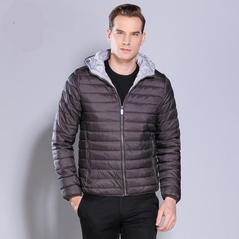 Hooded Down Jackets Winter Autumn Men Fashion Outwear Loose Warm Parkas Jacket Coat Men Classic Outfits Thick Jacket Parka New