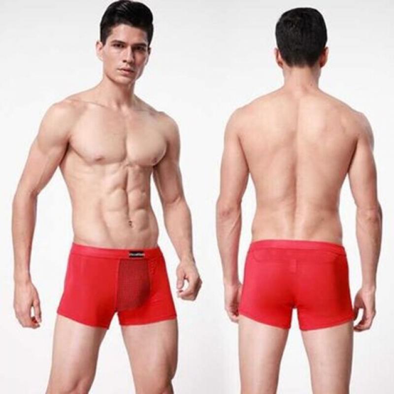 Men's Physiological Underwear Men Enlargement Underpants Health Boxer Shorts Tourmaline Prostate Magnetic Therapy
