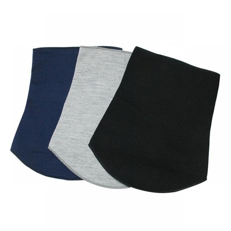 Merino wool thermal neck gaiter Women Men Wool neckchief tube Headbands outdoor ring collar muffler