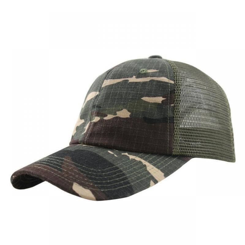 Camouflage baseball cap Sun Cap Outdoor Custom Print Logo Text Advertising Hat Unisex Cotton Adjustable Baseball Hat Visor Cap