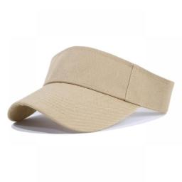 Custom Logo Sun Cap Summer Outdoor Custom Print Logo Text Advertising Hat Unisex Cotton Adjustable Baseball Hat Visor Cap