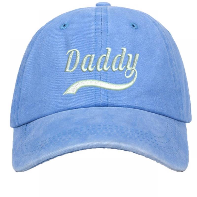 DAD MOM Letters Embroidery Baseball Cap 100% Cotton Washed Fisherman's Hat Fashion Couple Snapback Men Trucker Hats Hip-hop Caps