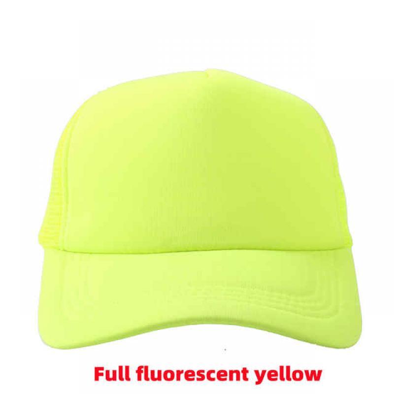 Free Custom Brand LOGO Text Design Personality DIY Trucker Hat AD Baseball Cap Men Women Blank Mesh Adjustable Hat