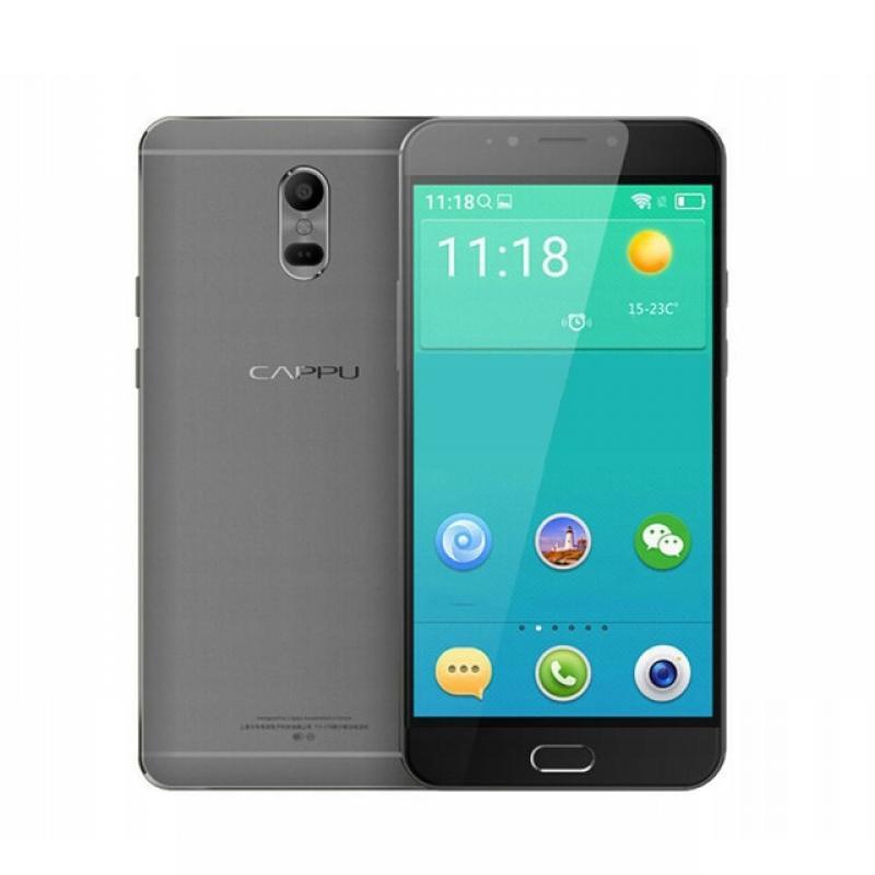 CAPPU 4S Smartphone 3GB RAM 32GB ROM 5.5" Singe Micro SIM,MTK6735M Quad Core Android 7.0 13.0MP 3000mAh 4G LTE Mobile Phone
