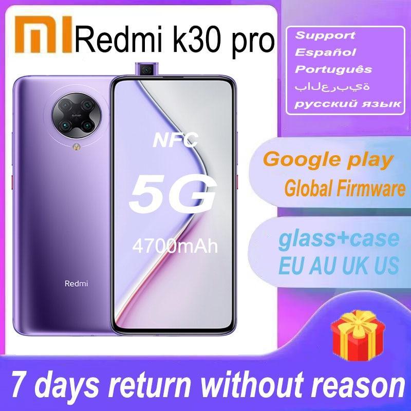 global version Redmi K30 Pro 5G nfc celular  full netcom android  Xiaomi Full Curved Screen Snapdragon 865