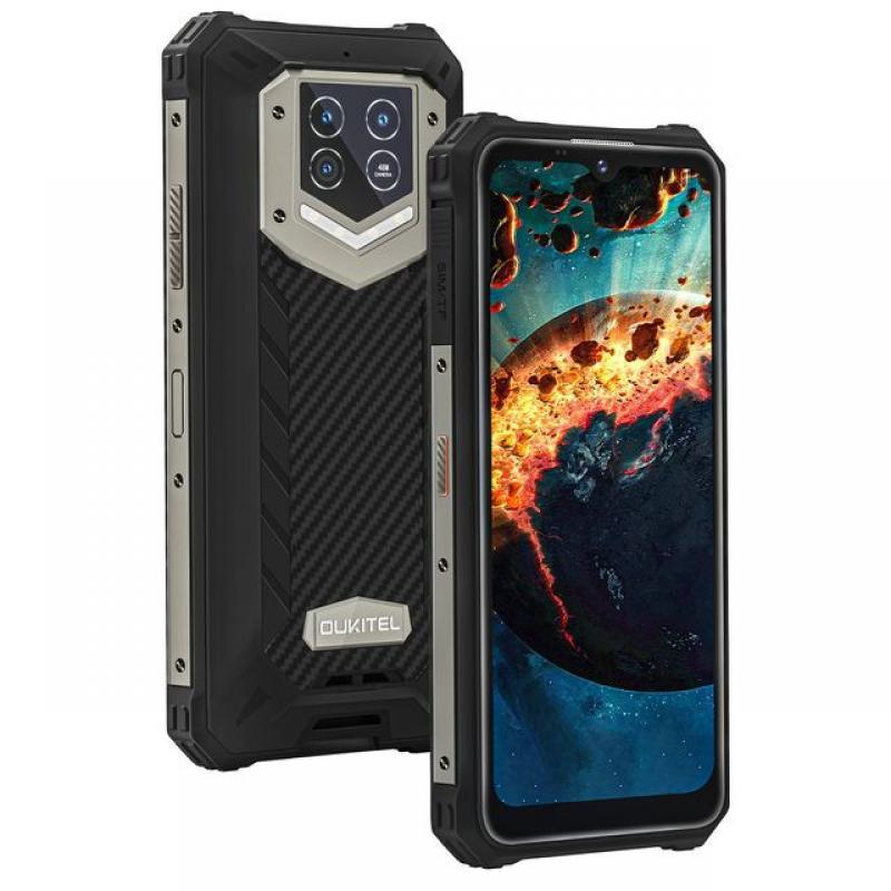 OUKITEL WP15 15600mAh Dual 5G Rugged Smartphone 6.52'' HD+ 8GB+128GB Octa Core Mobile Phone 48MP Triple Camera Mobile Phone NFC