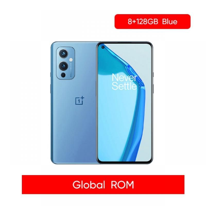 OnePlus 9 5G Global Rom Smartphone Snapdragon 888 6.55'' 120Hz Fluid AMOLED 50MP Camera Octa-core 4500mAh 65W Fast Charge NFC