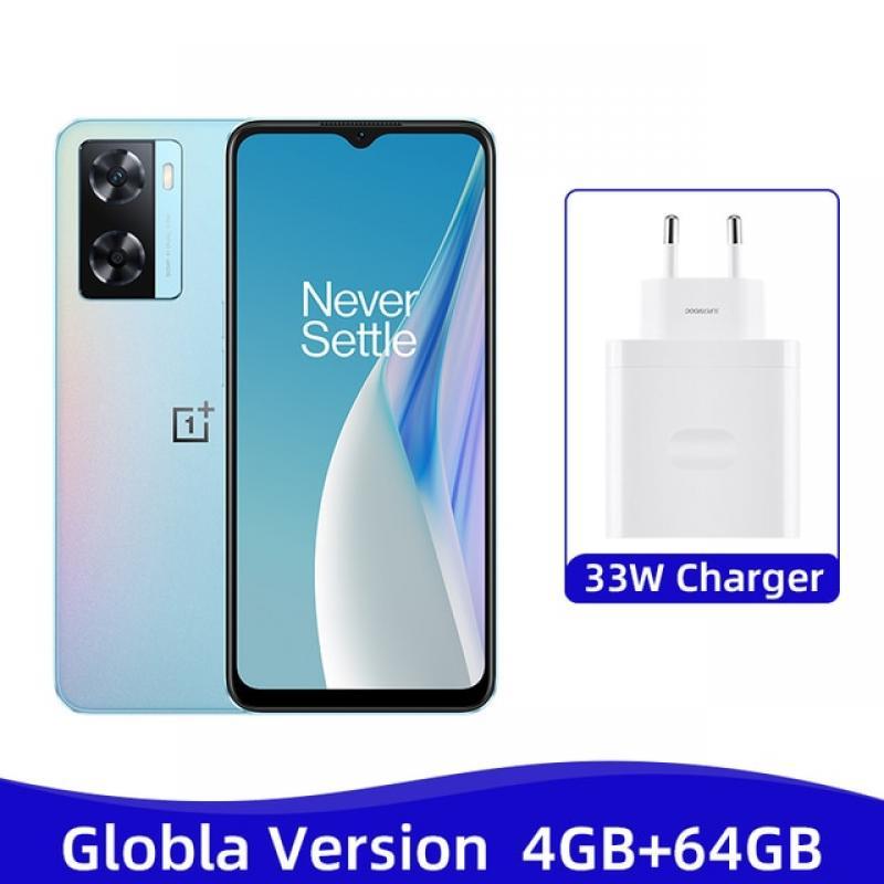 Global Version OnePlus Nord N20 SE 4GB 64GB 6.56'' Display Moible Phone 50MP AI Dual Camera SmartPhone 5000mAh Battery