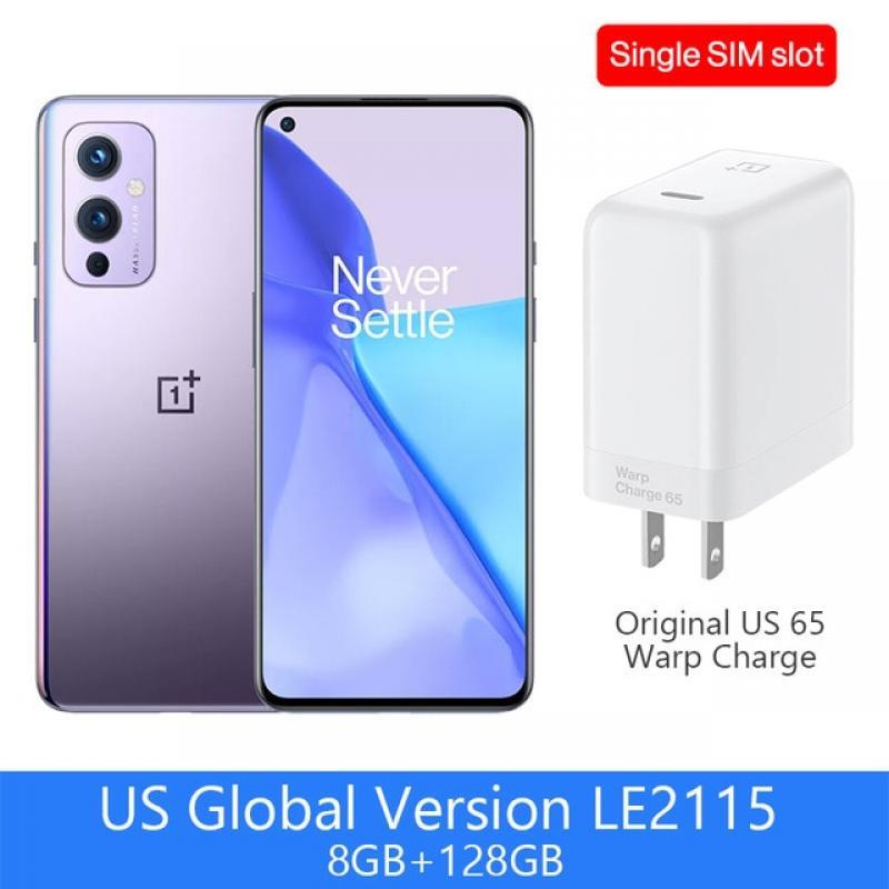 Global Version OnePlus 9 5G Snapdragon 888 8GB 128GB Smartphone 6.5‘’ 120Hz Fluid AMOLED Display Warp 65T OnePlus Official Store